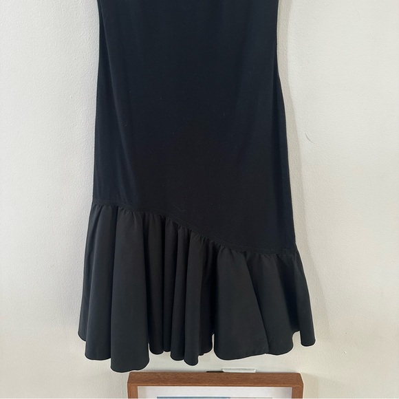 MOSCHINO CHEAPANDCHIC Ruffle Tank Dress Sz 4 - Picture 6 of 7